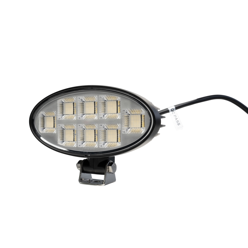 LED Avto reflektor BLACK LED/160W/10-30V IP69 5700K oval