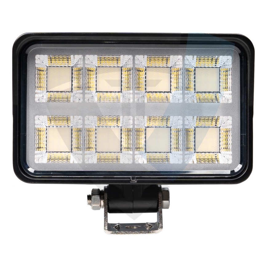 LED Avto reflektor BLACK LED/160W/10-30V IP69 5700K pravokotni