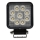 LED Avto reflektor BLACK LED/36W/10-30V IP69 5700K kvadraten