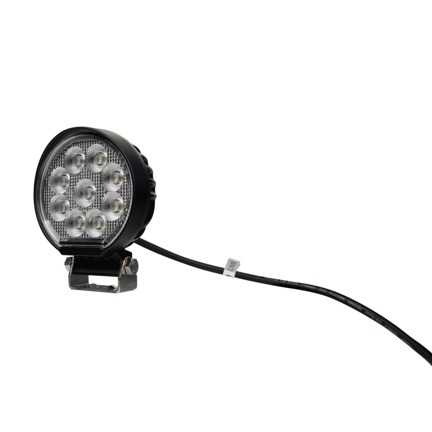 LED Avto reflektor BLACK LED/36W/10-30V IP69 5700K okrogla