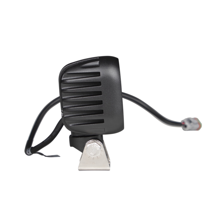 LED Avto reflektor BLACK LED/40W/10-30V IP69 5700K kvadraten