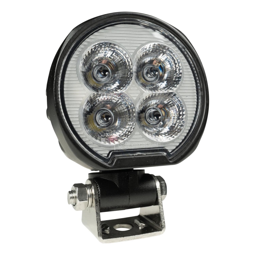 LED Avto reflektor BLACK LED/40W/10-30V IP69 5700K okrogla