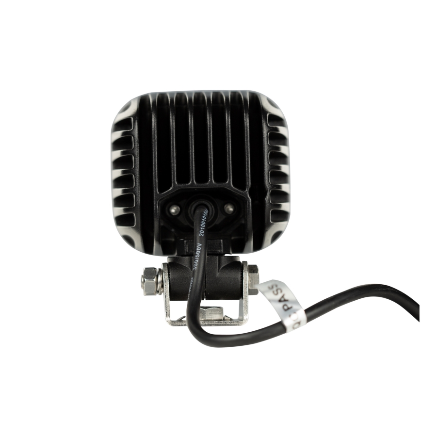 LED Avto reflektor BLACK LED/50W/10-30V IP69 5700K kvadraten