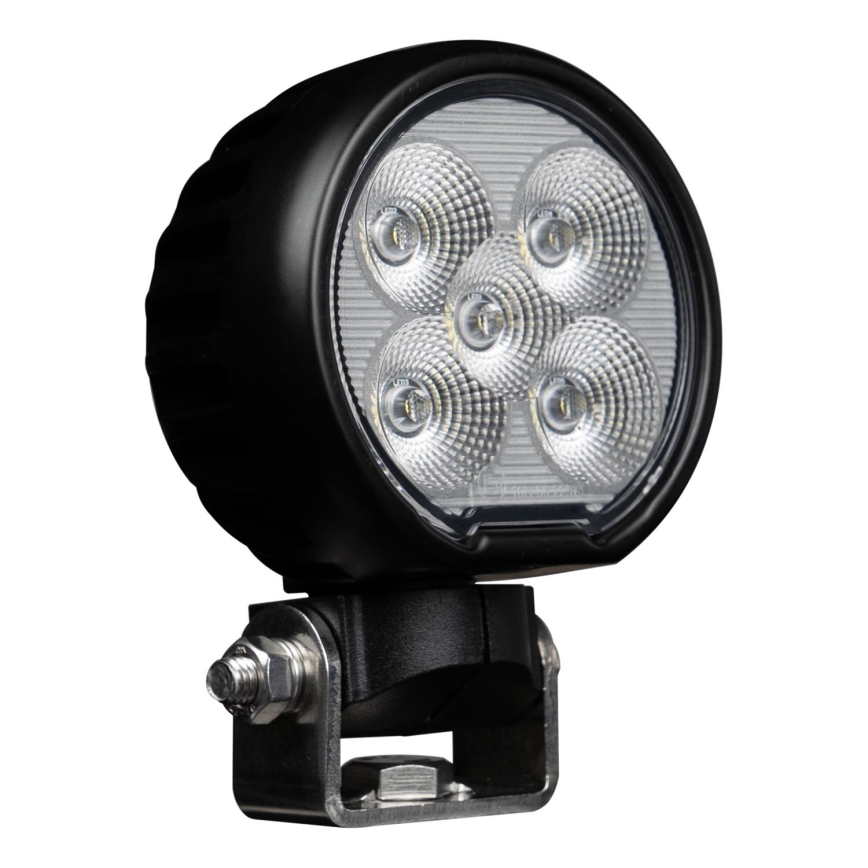 LED Avto reflektor BLACK LED/50W/10-30V IP69 5700K okrogla