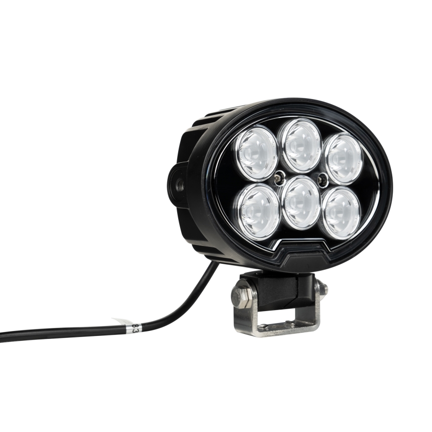 LED Avto reflektor BLACK LED/60W/10-30V IP69 5700K oval