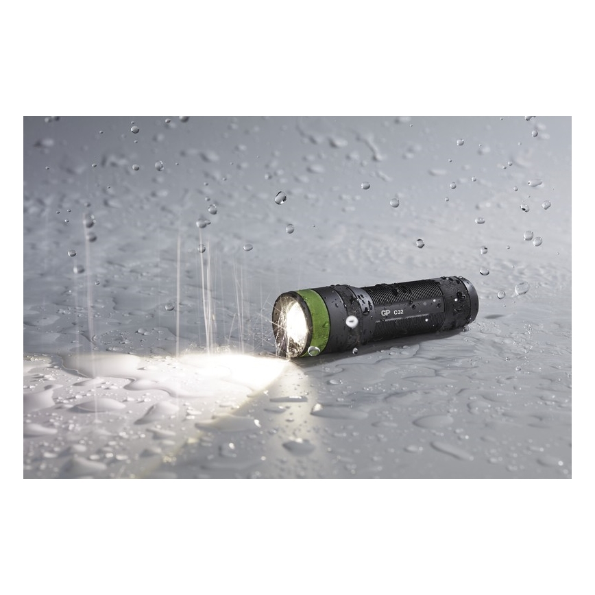 LED Baterijska svetilka GP DISCOVERY C32 LED/3xAAA
