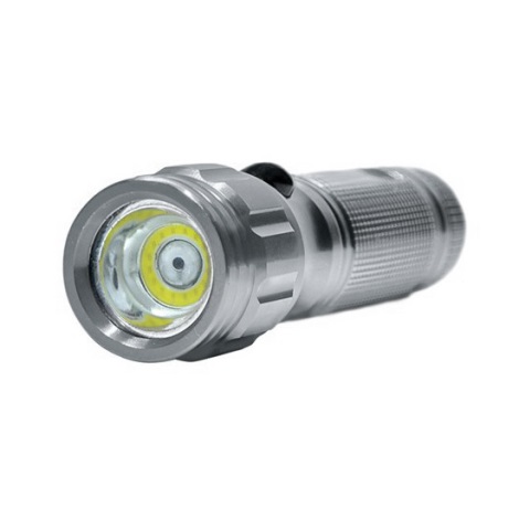 LED Baterijska svetilka LED/3W/COB/3xAAA, infrardeči laser