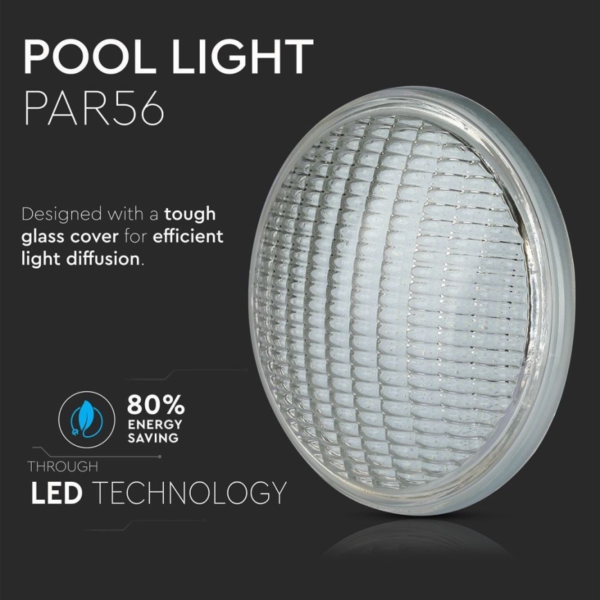 LED Bazenska žarnica LED/8W/230V IP68 3000K