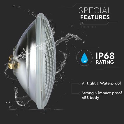 LED Bazenska žarnica LED/8W/230V IP68 3000K