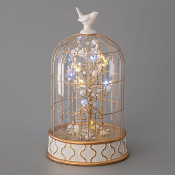 LED Božična dekoracija 12xLED/3xAAA topla bela