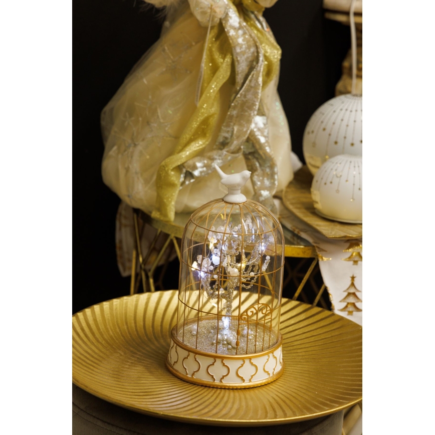 LED Božična dekoracija 12xLED/3xAAA topla bela