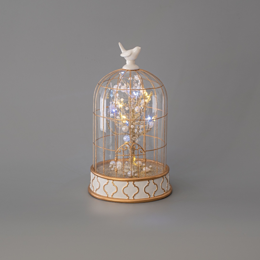 LED Božična dekoracija 12xLED/3xAAA topla bela