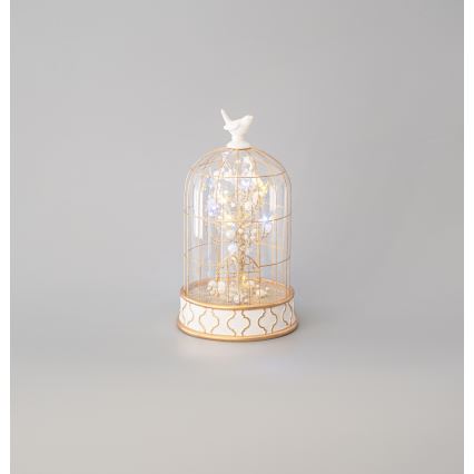 LED Božična dekoracija 12xLED/3xAAA topla bela