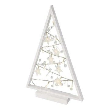 LED Božična dekoracija 15xLED/2xAA drevo