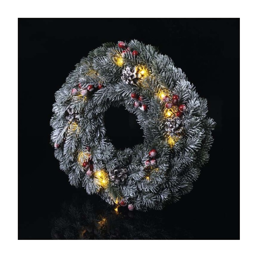 LED Božična dekoracija 20xLED/2xAA pr. 38 cm