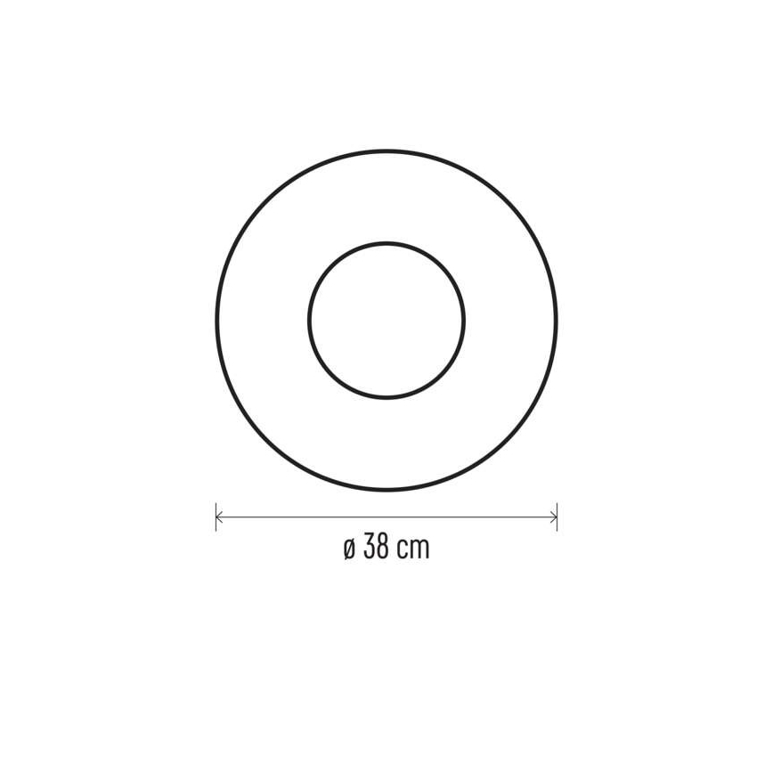 LED Božična dekoracija 20xLED/2xAA pr. 38 cm