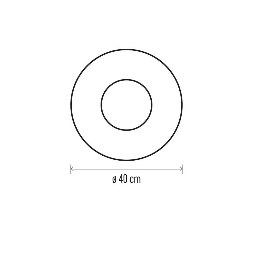 LED Božična dekoracija 20xLED/2xAA pr. 40 cm