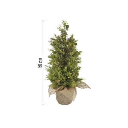 LED božična dekoracija 30xLED/3xAA IP44