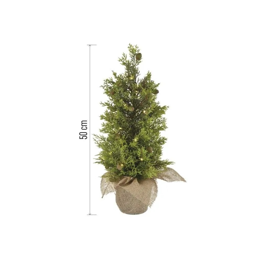 LED božična dekoracija 30xLED/3xAA IP44