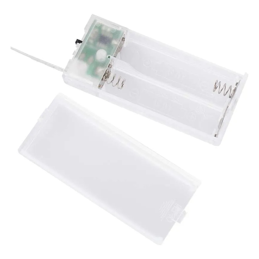 LED božična dekoracija 40xLED/2xAA topla bela mesto