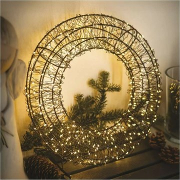 LED božična dekoracija, 480 LED/230 V, premer 38 cm