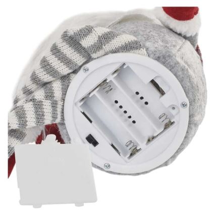 LED Božična dekoracija 4xLED/3xAA elf