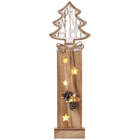 LED Božična dekoracija 5xLED/2xAA drevo