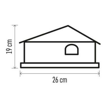 LED Božična dekoracija 5xLED/3xAA