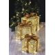 LED Božična dekoracija 72xLED/1,35W/230V zlata