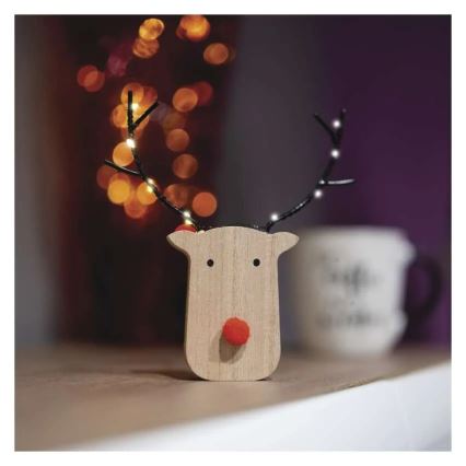 LED božična dekoracija 8xLED/2xAAA sob