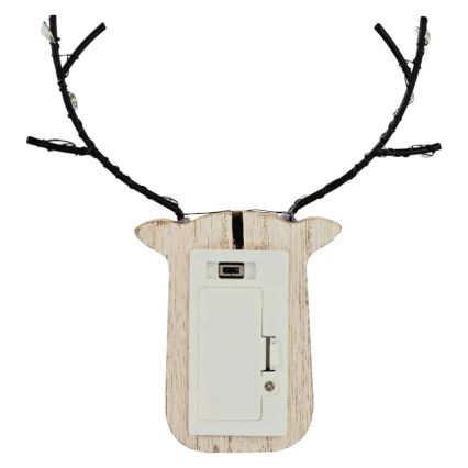 LED božična dekoracija 8xLED/2xAAA sob