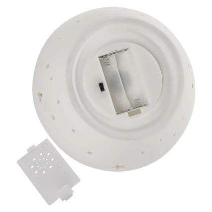 LED božična dekoracija LED/0,4W/2xAA keramičen angel