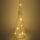 LED Božična dekoracija LED/2xAA 40 cm stožec
