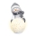 LED Božična dekoracija LED/2xLR44/topla bela snežak s snowball