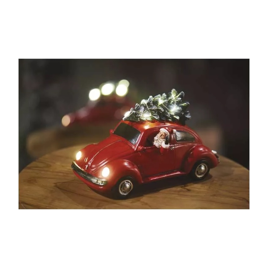 LED Božična dekoracija LED/3xAA avto