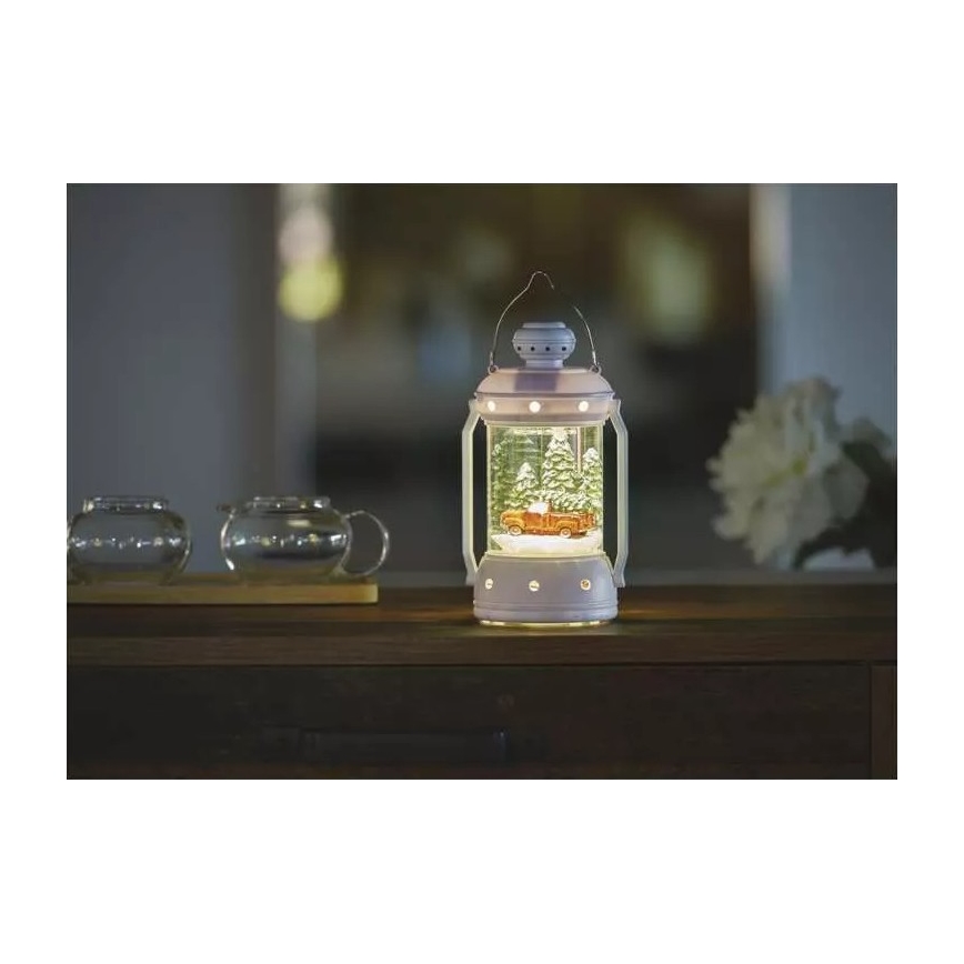 LED Božična dekoracija LED/3xAA laterna