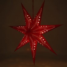 LED Božična dekoracija LED/3xAA rdeča