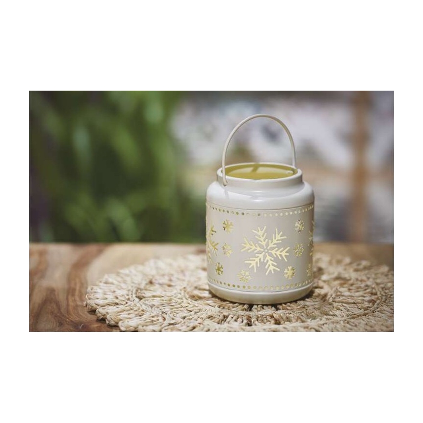 LED božična dekoracija LED/3xAAA bela