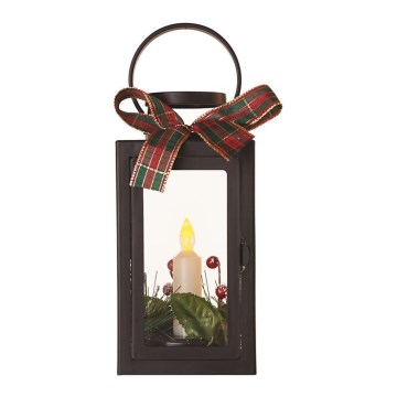 LED božična dekoracija LED/3xAAA črna