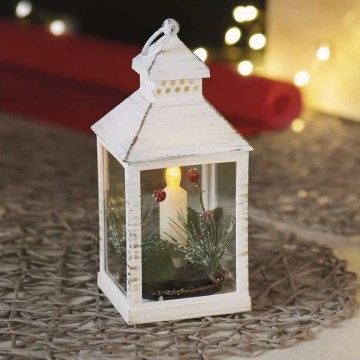 LED Božična dekoracija LED/3xAAA laterna