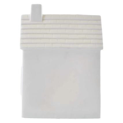 LED božična dekoracija LED/CR2032 hišica