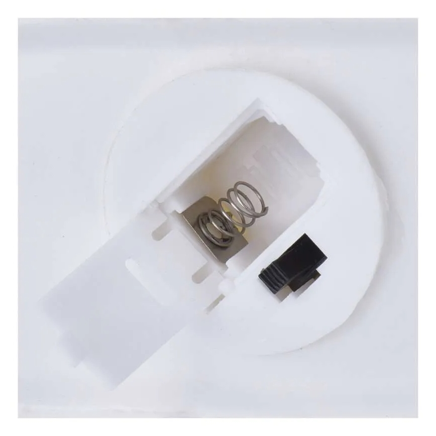 LED božična dekoracija LED/CR2032 hišica