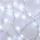 LED Božična veriga 100xLED/3xAA 2,7 m hladna bela