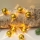 LED Božična veriga 10xLED/2xAA/topla bela 1,8m jingle bells