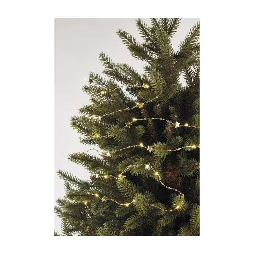 LED Božična veriga 20xLED/2xAA 2,2 m topla bela