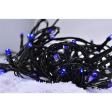 LED Božična veriga 20xLED/3xAA 3,3m modra