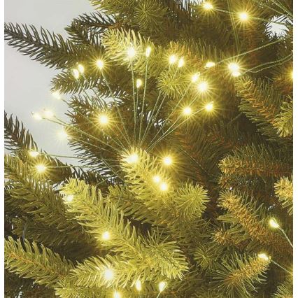 LED Božična veriga 300xLED/8,2m topla bela