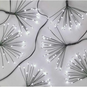 LED Božična veriga 450xLED/11m hladna bela