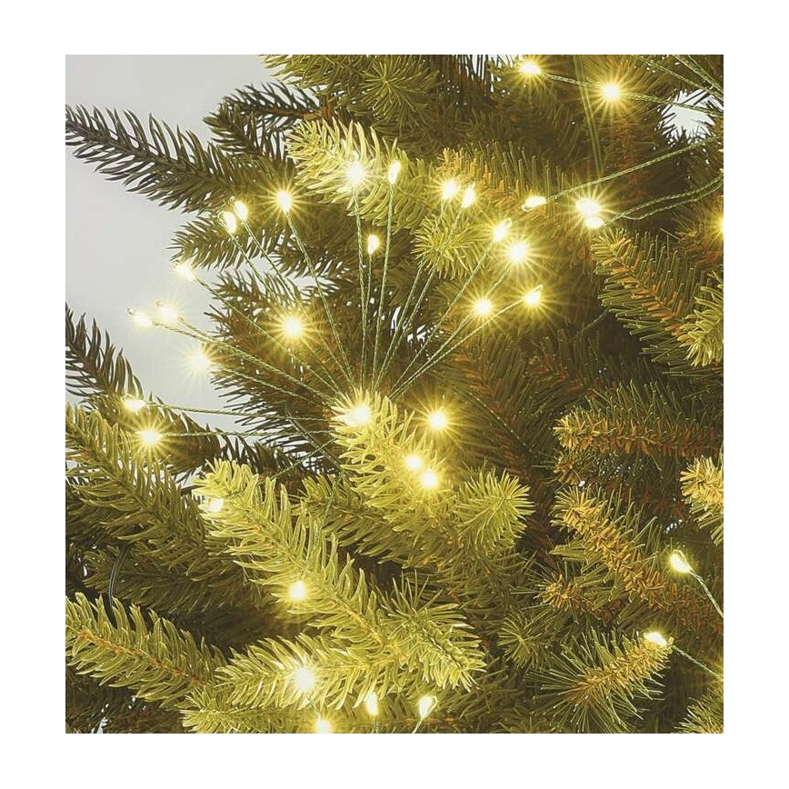 LED Božična veriga 450xLED/11m topla bela