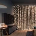 LED božična zavesa LED/3xAA